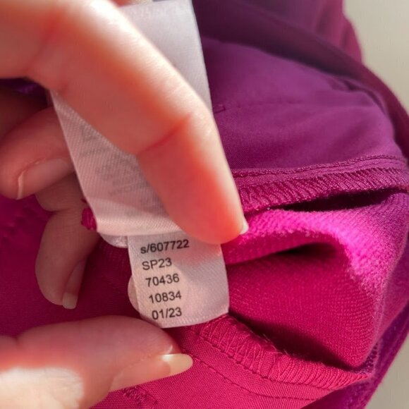 NWT Ann Taylor LOFT Pant Trouser Pink Boot Cut Flare Linen Pleat Barbiecore 10 - Picture 10 of 10